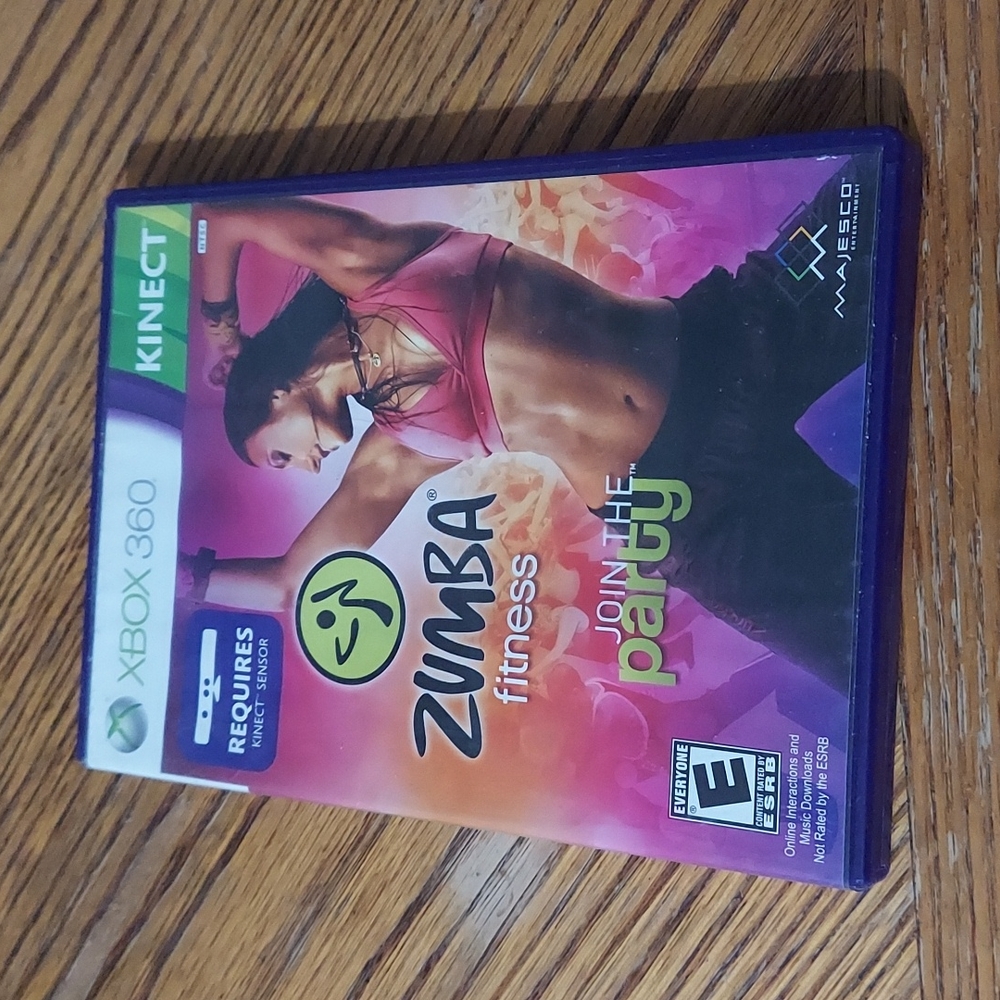 Xbox 360 Kinect Zumba Fitness